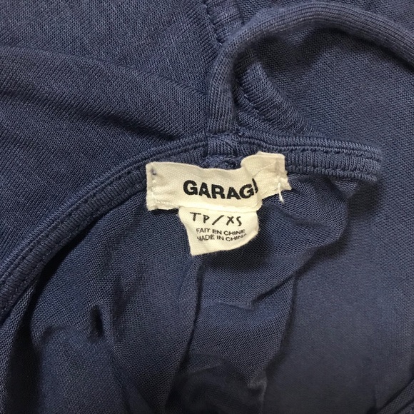 Dusky Blue Spaghetti Strap Top - Picture 3 of 5